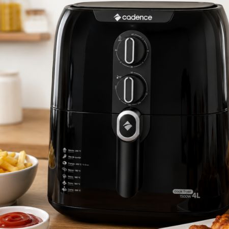 Fritadeira Sem Óleo 4L Cadence Cook Fryer 127V Vale a Pena em 2026? Minha Análise Completa