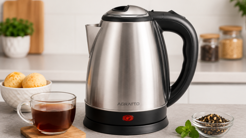 Chaleira Elétrica Agratto 784 Inox 220V 1,8 Litros: Vale a Pena Comprar em 2026?