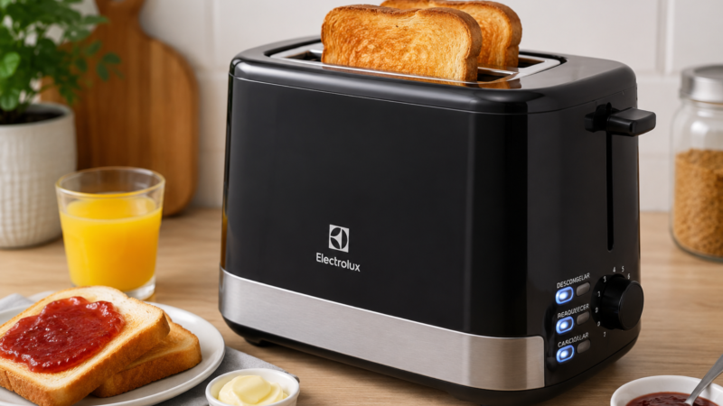 Electrolux Torradeira ETS10 Preta 127V: Vale a Pena Comprar? Review Completo da Torradeira Electrolux 8 Níveis de Tostagem