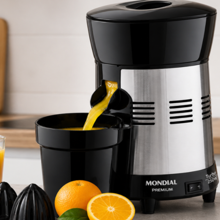 Extrator de Sucos Mondial Turbo Premium Preto/Inox 250W Bivolt E-10: Vale a Pena Comprar em 2026?