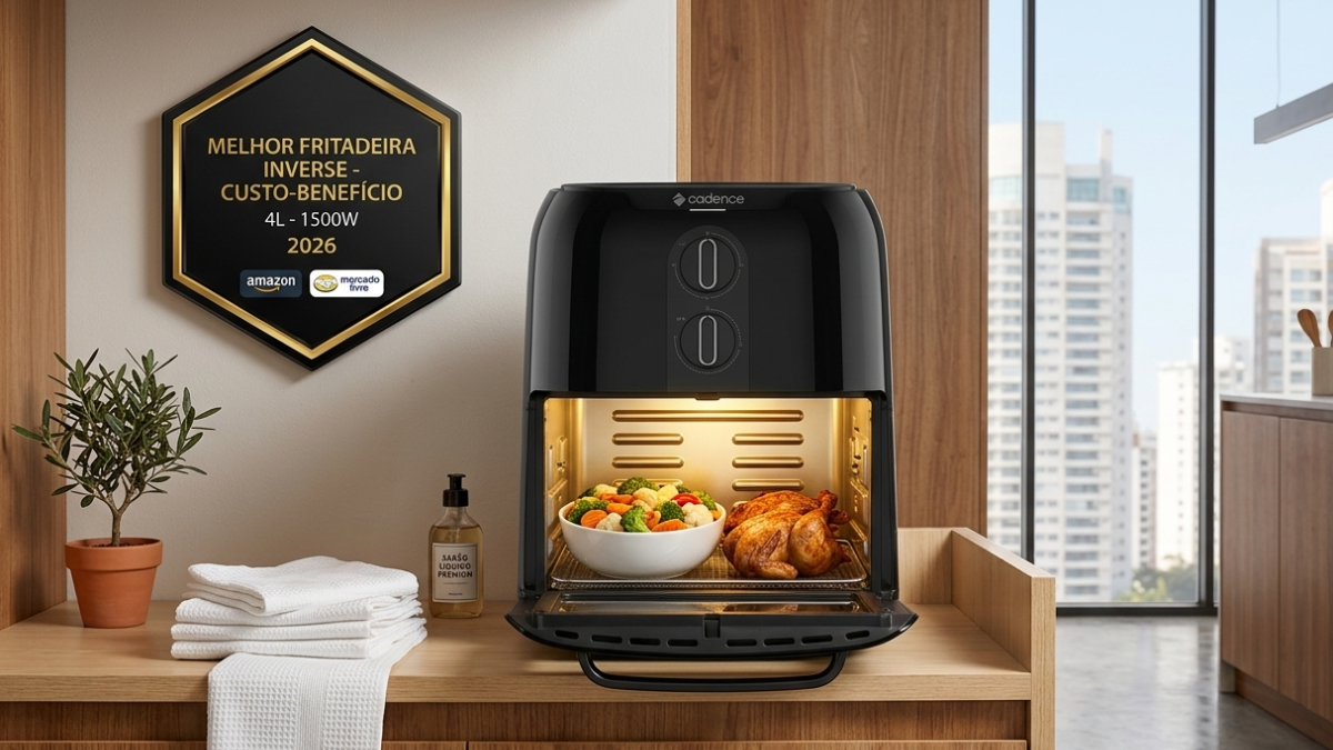 A Fritadeira Cadence Cook é Boa e Vale o Seu Investimento?