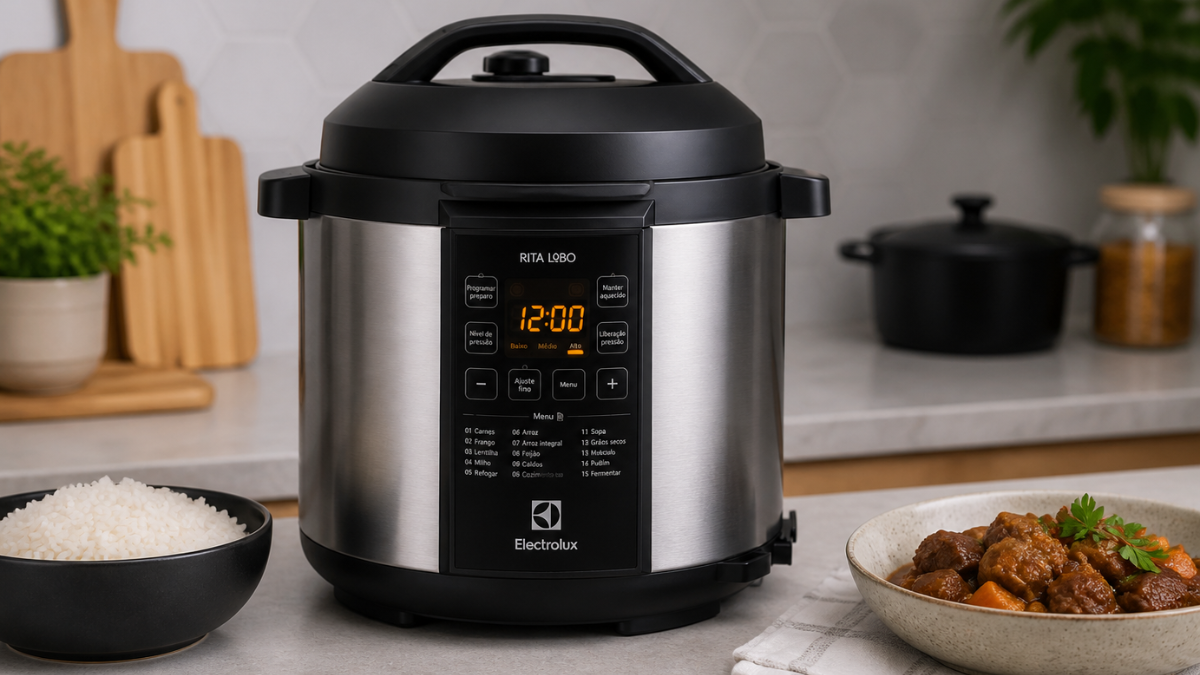 Panela de Pressão Elétrica Electrolux PCC20 6L Inox Preto 220V: Vale a Pena Comprar?