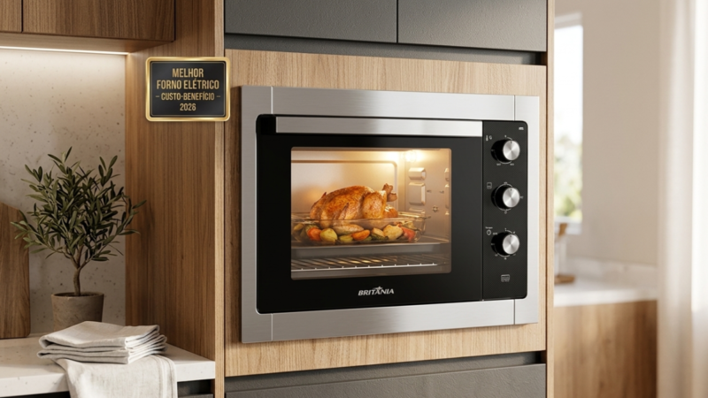 Resenha Completa: Forno Elétrico Britânia de Embutir 47L BFE47P é Bom?