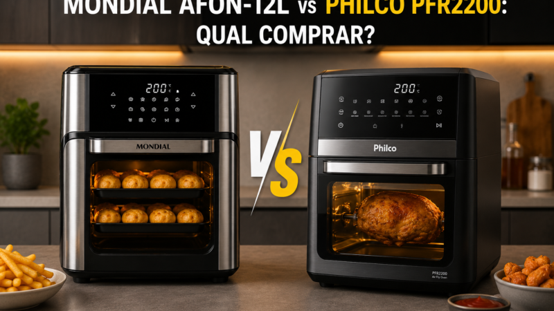 Mondial AFON-12L vs Philco PFR2200: Qual Comprar? Conheça a Campeã em Custo-Benefício!
