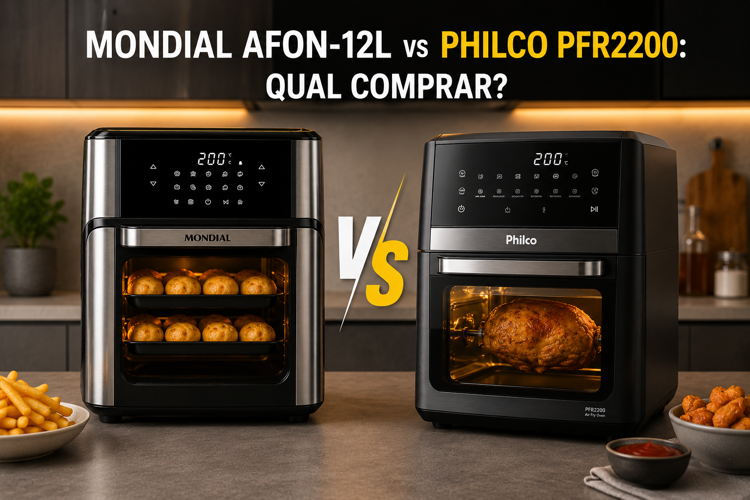 Mondial AFON-12L vs Philco PFR2200: Qual Comprar? Conheça a Campeã em Custo-Benefício!
