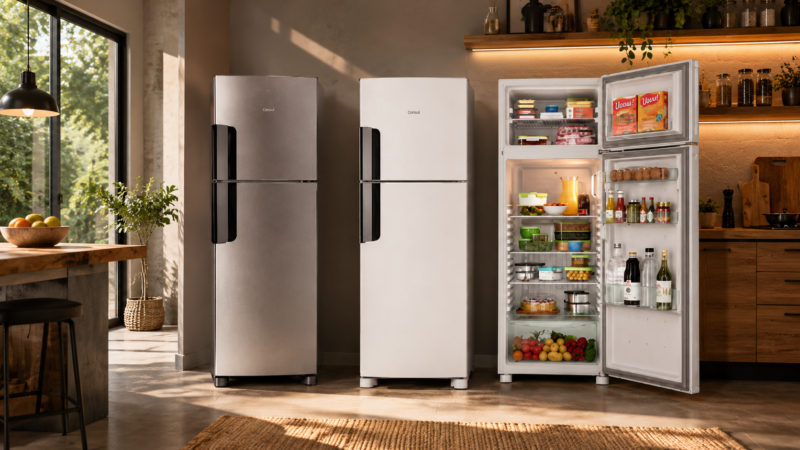 Geladeira Consul Frost Free 377 Litros CRM44MK Inox: Vale a Pena? Guia de Compra Definitivo