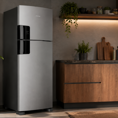 Consul CRM56MK Vale a Pena? Prós, Contras e Avaliação da Geladeira Inox 455 Litros