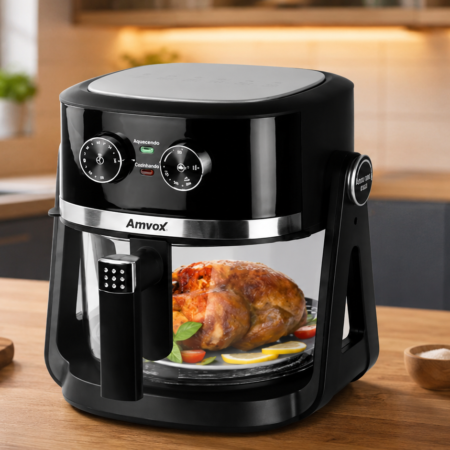 Fritadeira Elétrica com Cesto de Vidro Amvox ARF 1150 Vale a Pena em 2026?