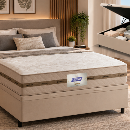 Cama Box Baú Casal Gazin com Colchão de Molas é Boa?