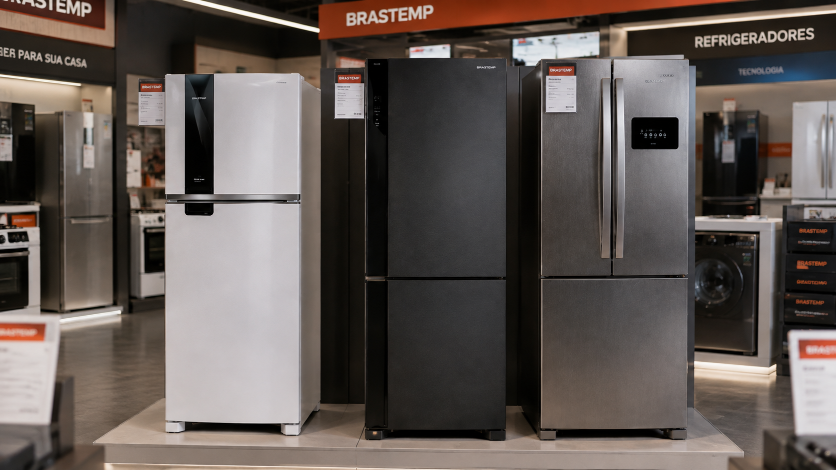 Melhor Geladeira Brastemp Custo-Benefício: 3 Opções em 2026