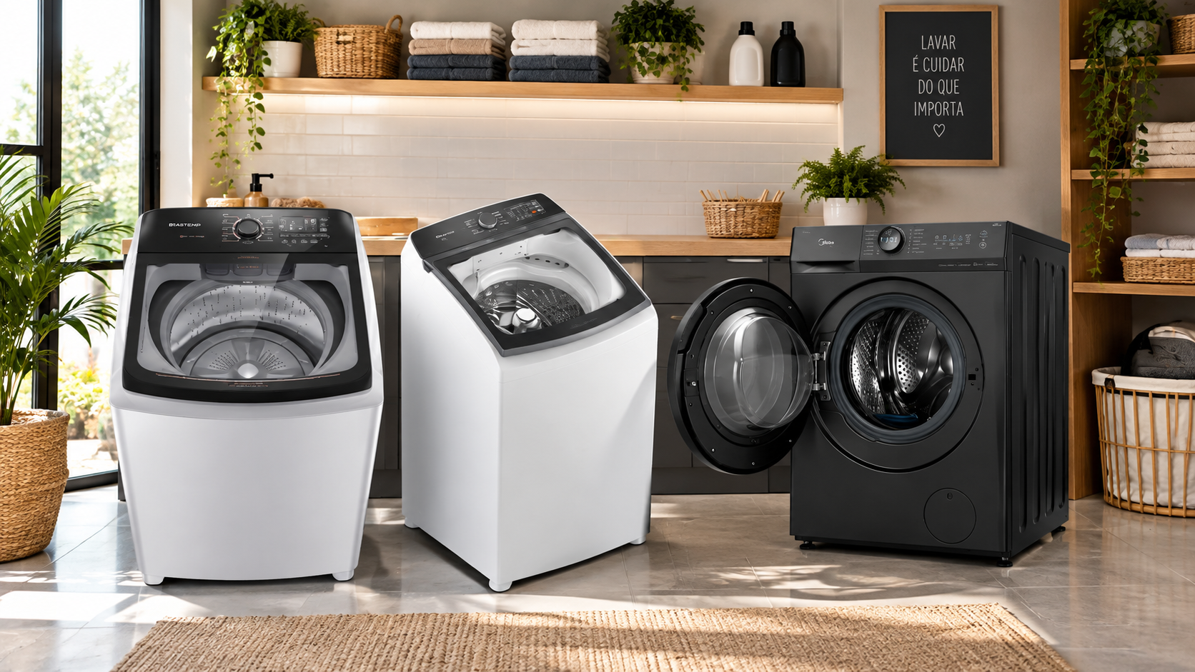 Midea, Brastemp ou Electrolux: Qual Máquina de Lavar é Melhor?