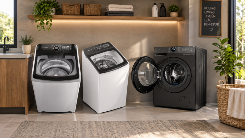 Qual a Melhor Máquina de Lavar em 2026? 3 Modelos que Eu Compraria